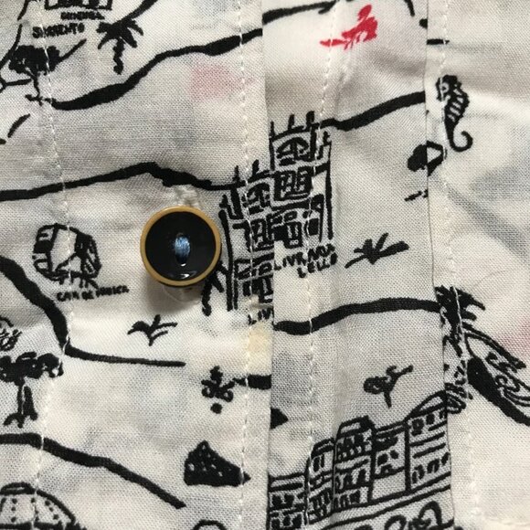 Maeve Anthropology Button Down Women Top XSP - Picture 3 of 5